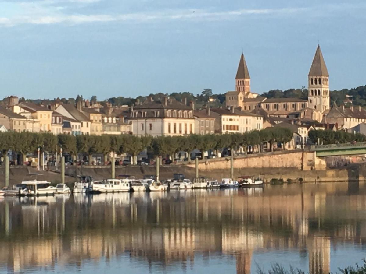 Domaine Des Jardins De La Saone Hotel Tournus Buitenkant foto
