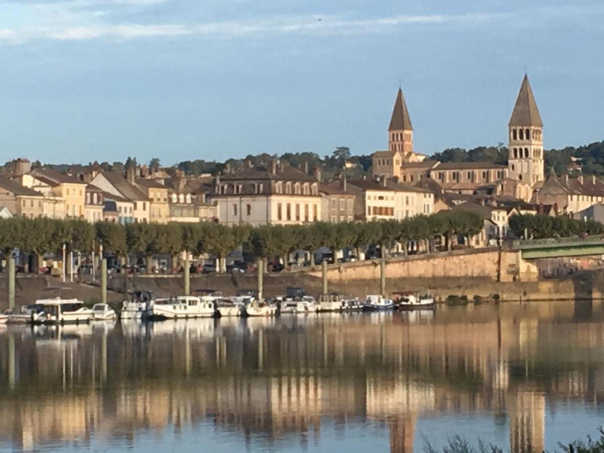 Domaine Les Jardins De La Saone Hotel Tournus Buitenkant foto